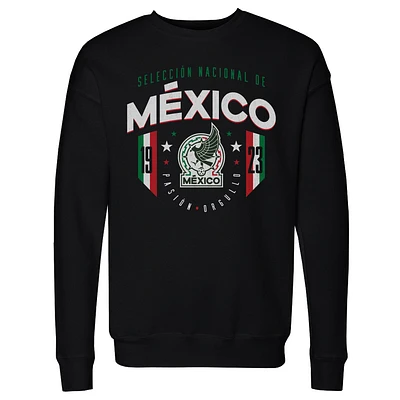 Men's 500 Level Black Mexico National Team 1923 Pullover Sweatshirt
