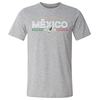 Men's 500 Level  Heather Gray Mexico National Team Inline T-Shirt