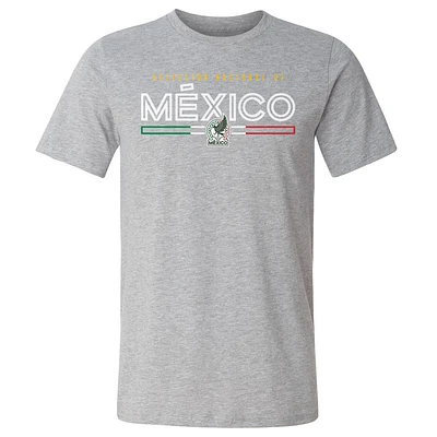 Men's 500 Level  Heather Gray Mexico National Team Inline T-Shirt