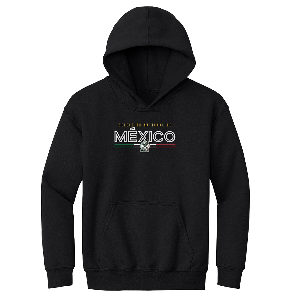 Youth 500 Level Mexico National Team Inline Pullover Hoodie