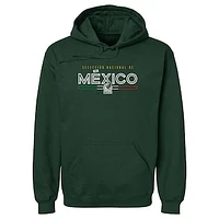Men's 500 Level  Forest Green Mexico National Team Inline Pullover Hoodie