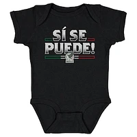 Infant 500 Level  Black Mexico National Team Si Se Puede Bodysuit