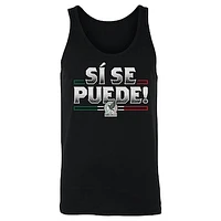 Men's 500 Level  Black Mexico National Team Si Se Puede Tank Top