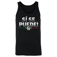Men's 500 Level  Black Mexico National Team Si Se Puede Tank Top