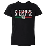 Toddler 500 Level  Black Mexico National Team Siempre Contigo T-Shirt