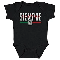 Infant 500 Level  Black Mexico National Team Siempre Contigo Bodysuit