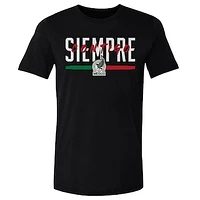 Men's 500 Level Black Mexico National Team Siempre Contigo Cotton T-Shirt