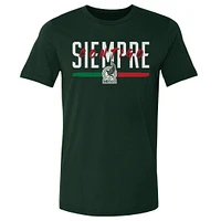 Men's 500 Level Forest Green Mexico National Team Siempre Contigo Cotton T-Shirt