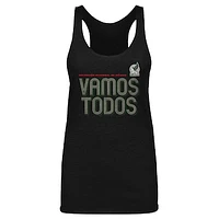 Women's 500 Level Mexico National Team Vamos Todos Inline Bold Tri-Blend Tank Top