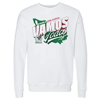 Men's 500 Level White Mexico National Team Vamos Todos Country Crewneck Sweatshirt