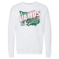 Men's 500 Level White Mexico National Team Vamos Todos Country Crewneck Sweatshirt