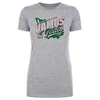 Women's 500 Level  Heather Gray Mexico National Team Vamos Todos Country T-Shirt