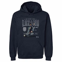 Men's 500 Level Hirving Lozano Navy San Diego FC Feature Pullover Hoodie