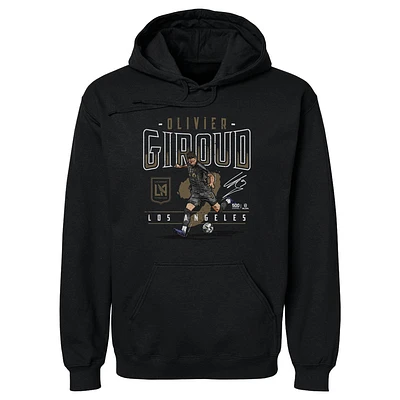 Men's 500 Level Olivier Giroud Black LAFC Feature Pullover Hoodie