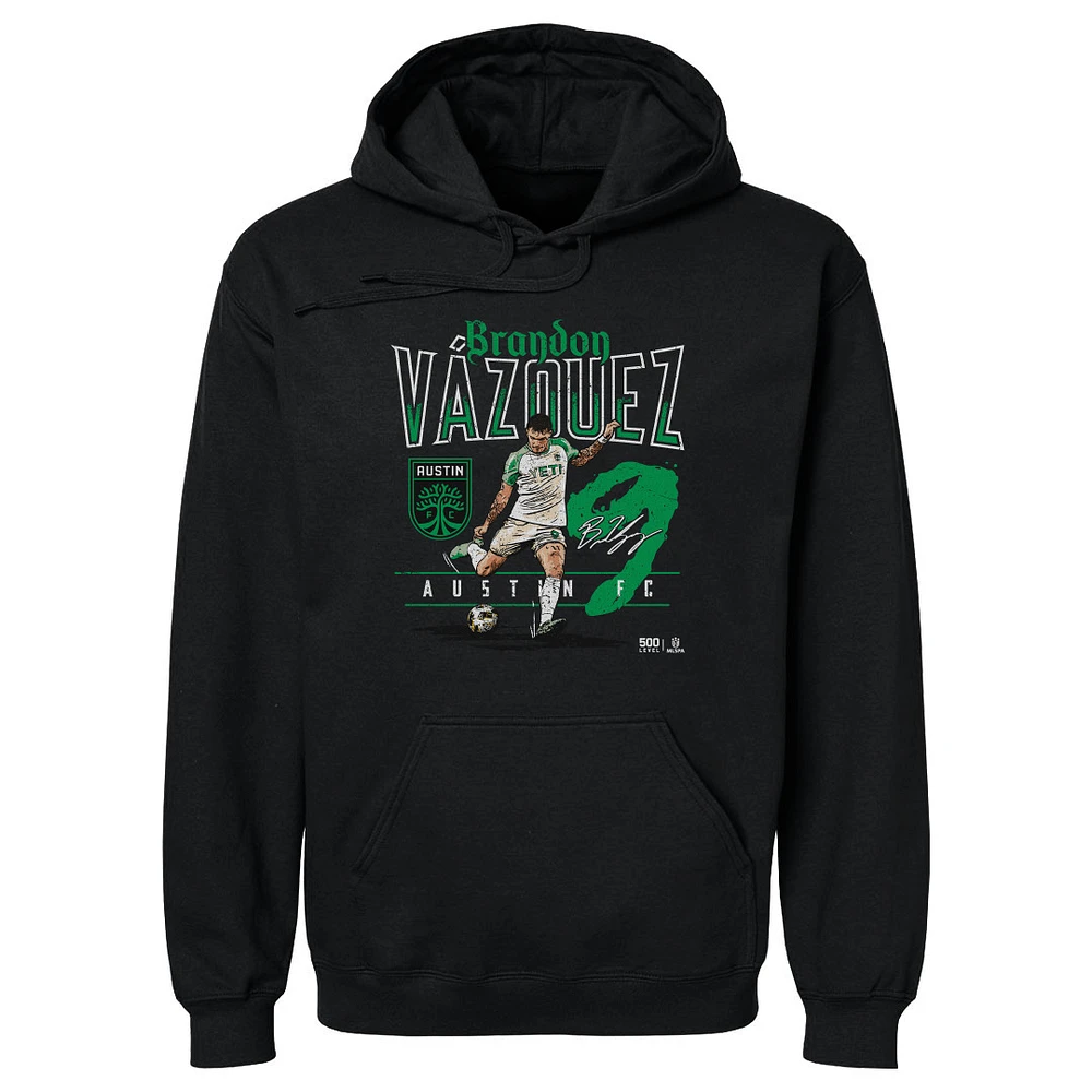 Men's 500 Level Brandon Vazquez Austin FC Feature Pullover Hoodie
