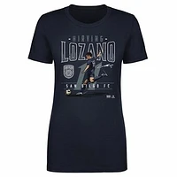 Women's 500 Level Hirving Lozano Navy San Diego FC Feature T-Shirt