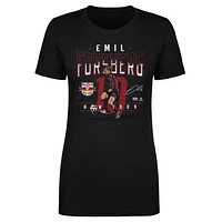 Women's 500 Level Emil Forsberg Black New York Red Bulls Feature T-Shirt