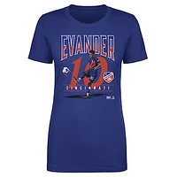 Women's 500 Level Evander Blue FC Cincinnati Feature T-Shirt