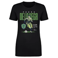 Women's 500 Level Pedro de la Vega Seattle Sounders FC Bitmap T-Shirt