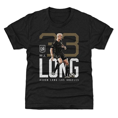 Youth 500 Level Aaron Long Black LAFC Bold T-Shirt