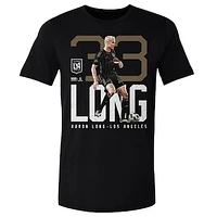 Men's 500 Level Aaron Long Black LAFC Bold Cotton T-Shirt