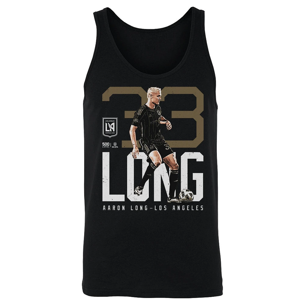 Men's 500 Level Aaron Long Black LAFC Bold Tank Top