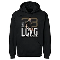 Men's 500 Level Aaron Long Black LAFC Bold Pullover Hoodie