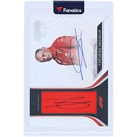 Frederic Vasseur F1 Autographed 2024 Topps Dynasty Dual Autograph Patch Relic #DAP-FVA #3/10 Card