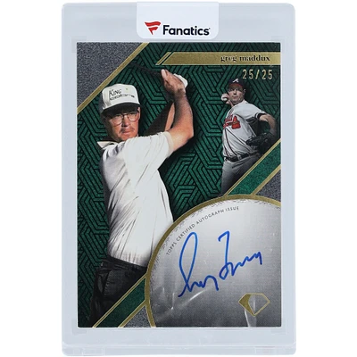 Greg Maddux Atlanta Braves Autographed 2024 Topps Diamond Icons Drip Autograph #DDA-GM #25/25 Card