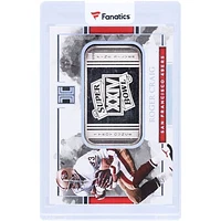 Roger Craig San Francisco 49ers 2018 Panini Impeccable Super Bowl Silver Bar #SB-4 #7/15 Card