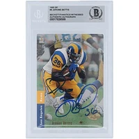Jerome Bettis Los Angeles Rams Autographed 1993 Upper Deck SP #6 Beckett Fanatics Witnessed Authenticated Rookie Card