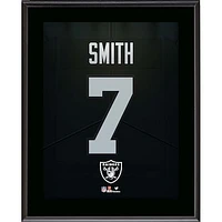 Geno Smith Las Vegas Raiders 10.5" x 13" Jersey Number Sublimated Player Plaque