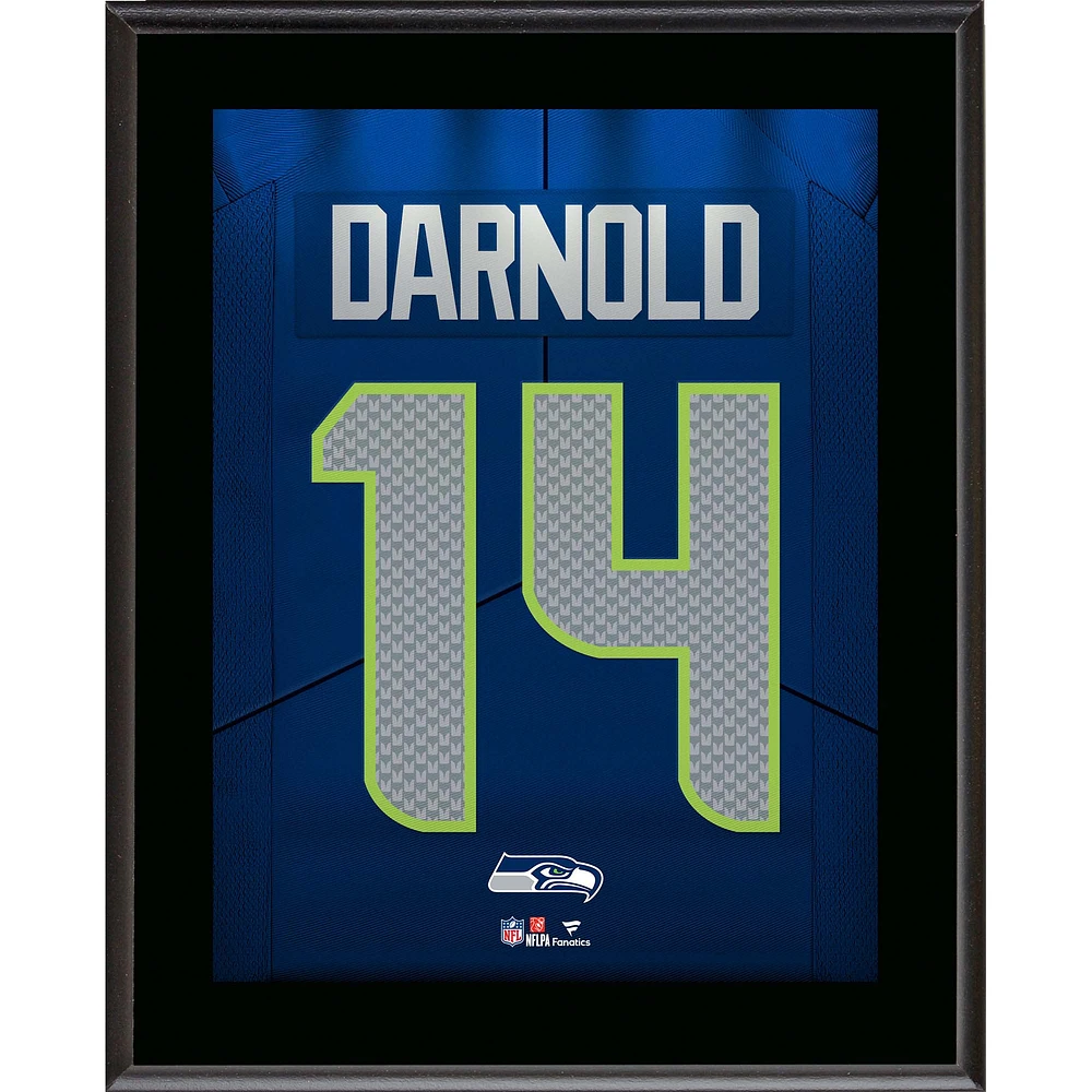 Sam Darnold Seattle Seahawks 10.5" x 13" Jersey Number Sublimated Player Plaque