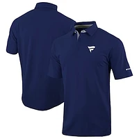 Men's Columbia  Navy Fanatics Corporate Omni-Wick Even Lie Polo
