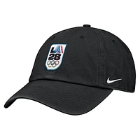 Youth Nike Black LA28 Summer Olympics Club Adjustable Hat