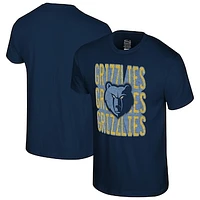 Unisex Stadium Essentials  Navy Memphis Grizzlies Step Up T-Shirt