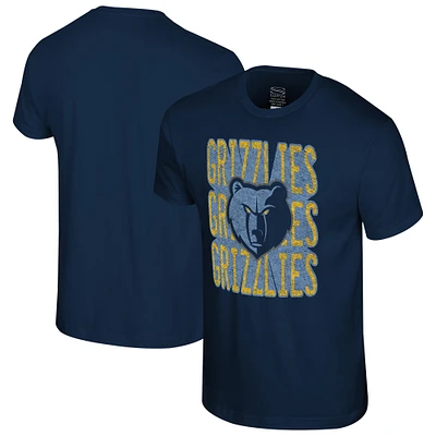 Unisex Stadium Essentials  Navy Memphis Grizzlies Step Up T-Shirt