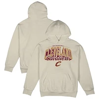 Men's Stadium Essentials  Cream Cleveland Cavaliers Your Way Oversized Urban Pullover Hoodie