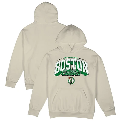 Men's Stadium Essentials  Cream Boston Celtics Your Way Oversized Urban Pullover Hoodie