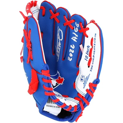 Vladimir Guerrero Jr. Toronto Blue Jays Autographed Rawlings Replica Glove with "2022 AL GG" Inscription