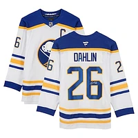 Rasmus Dahlin Buffalo Sabres Autographed White Fanatics Premium Jersey