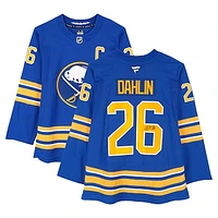 Rasmus Dahlin Buffalo Sabres Autographed Royal Fanatics Premium Jersey