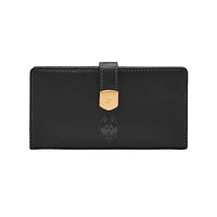 Fossil  UConn Huskies Lennox Leather Tab Bifold Wallet