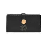 Fossil Notre Dame Fighting Irish Lennox Leather Tab Bifold Wallet