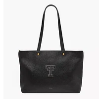 Fossil  Texas Tech Red Raiders Jessie Leather Zip Tote