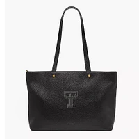 Fossil  Texas Tech Red Raiders Jessie Leather Zip Tote
