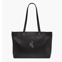 Fossil  Wyoming Cowboys Jessie Leather Zip Tote