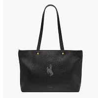 Fossil  Wyoming Cowboys Jessie Leather Zip Tote