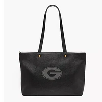 Fossil  Georgia Bulldogs Jessie Leather Zip Tote