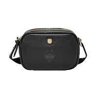 Fossil UConn Huskies Danni Leather Crossbody Bag
